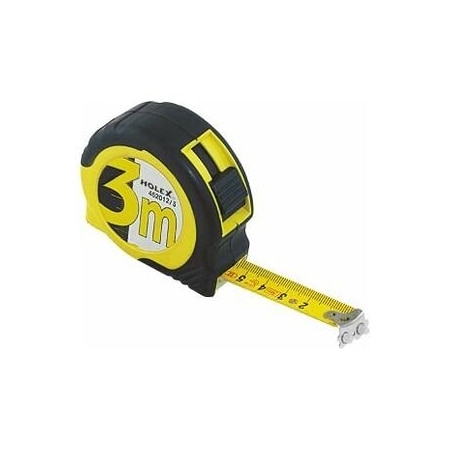 Holex Tape Measure with Magnetic End, 3m 462012 3
